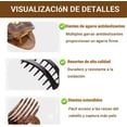 thumbnail image 3 of 6PCS Horquillas Planas para Cabello, Pinzas para Curvas para Mujeres Cómodas, Pasres Mujer Ideales para Peins en Niñas y Cabello Grueso y Fino, 6 Estilos, Antideslizante, 3 of 3