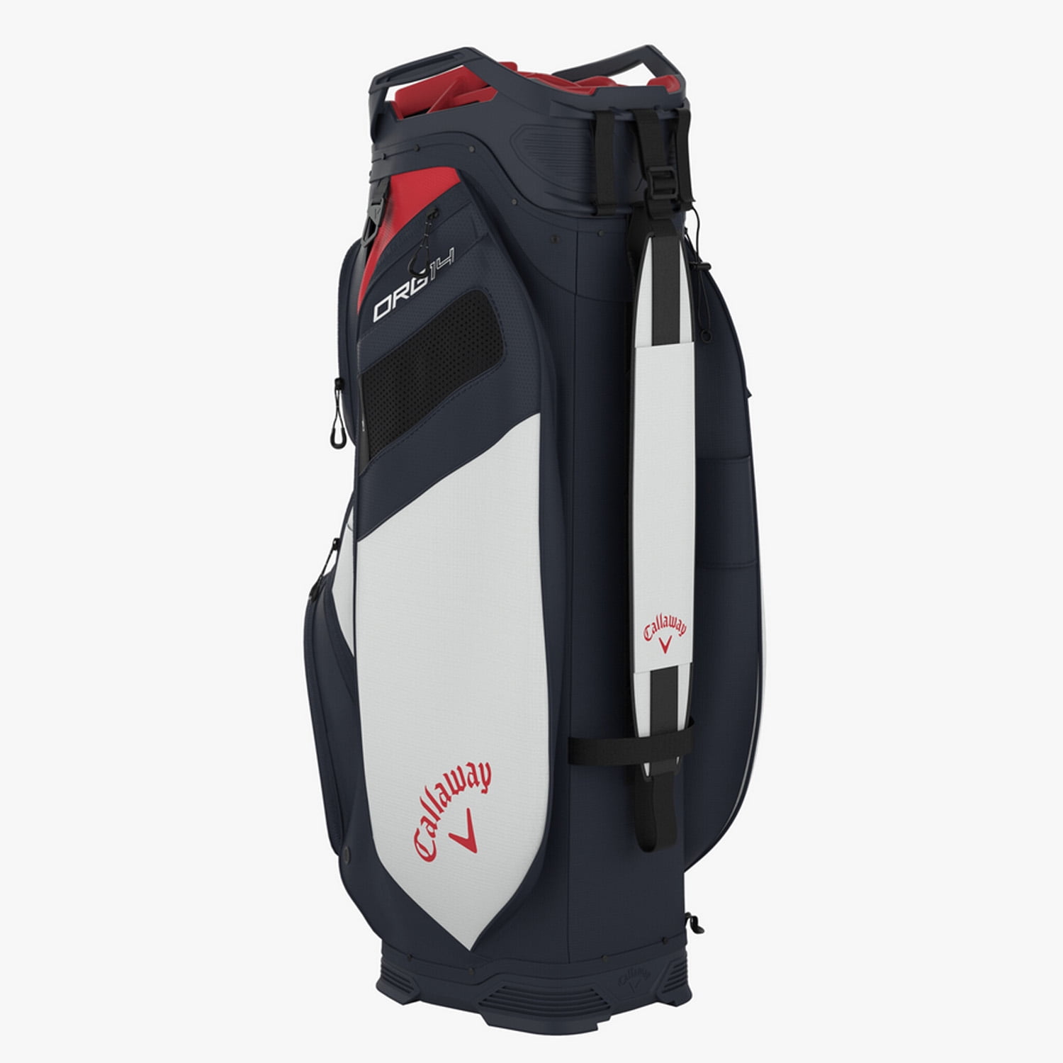 Callaway Golf Org 14 Cart Bag Red/Navy/White/Flag