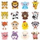 thumbnail image 2 of 1000 round animal stickers, adorable reward stickers in cute, 2 of 4