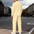 thumbnail image 5 of Blekii Mens Two Piece Jogger Set, Men's Two Piece Jogger Set, Casual Stylish Hoodie & Pants for Fall Winter, Activewear Gym Suit Casual Stylish Hoodie Pants Gym, Workout, Fall Wear, Winter Wear,, 5 of 7