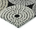 thumbnail image 5 of HomeRoots 591937 9 x 12 ft. Black, Gray & Beige Geometric Washable Indoor & Outdoor Rectangle Area Rug, 5 of 5