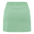 thumbnail image 3 of uublik Girls Skirts Mint Green Tennis Skirts Golf Skort Athletic Dance Running School Sport Skirts with Shorts Size 2T-12, 3 of 5
