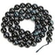 thumbnail image 2 of Cuentas Redondas De Ojo De Tigre Azul Y Negro, Joyería Artesanal, Accesorio Para Hacer Pulseras, 2 of 8