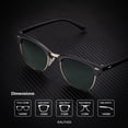 thumbnail image 4 of Gafas de sol KALIYADI polarizadas semisin montura que bloquean los rayos UV, 4 of 6