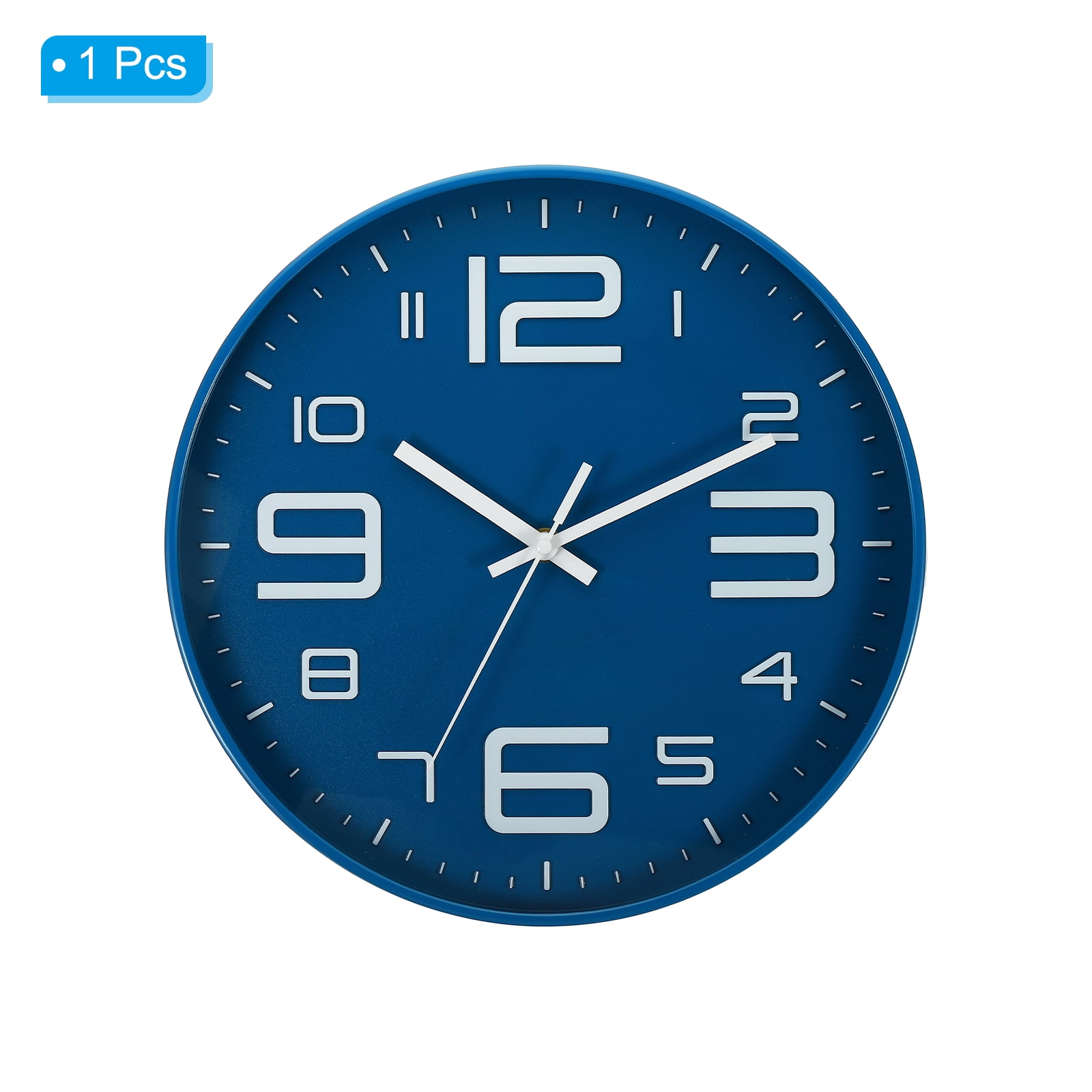 【公式サイト欠品中】BISLEY New WALL CLOCK [Blue] Amazon.com: Timely Furnishings Midnight Blue Silent Wall Clock