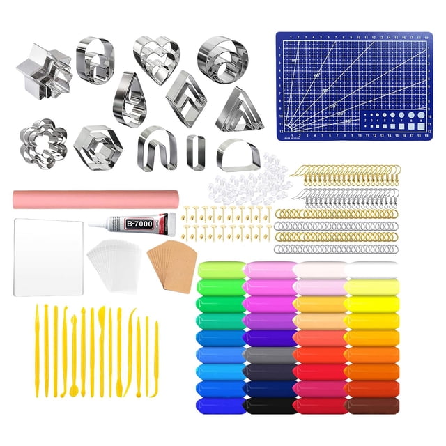Rongfmy 364 Pcs Sacs de Rangement en Acier Inoxydable Argile Transparente 100 Pcs