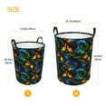 thumbnail image 5 of Balery Retro Truck Round Laundry Basket with Handles Waterproof Freestanding Laundry Hamper for Clothes Toys in the Dorm and Family-Small, 5 of 8