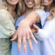 thumbnail image 2 of 6MM Fashion Stainless Steel Spinner Ring Sand Blast Finish Dainty Cute Anxiety Ring for Women Teen Girls Mens Gold Wedding Band Stress Relief US8, 2 of 5