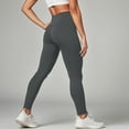 thumbnail image 2 of Arventur Gray High-Waisted Leggings for Women - Soft Stretch Slim Fit Tummy Control Pants - Comfortable Non-See-Through Daily Wear, 2 of 7