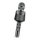 thumbnail image 3 of Bearachild 2021 nuevo Q008 micrófono inalámbrico Bluetooth portátil micrófono altavoz reproductor grabador para KTV fiesta de Cables de audio/vídeo Negro, 3 of 6