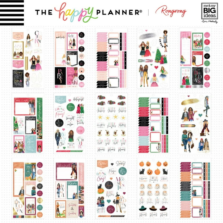 The Happy Planner Sticker Sheets - Rongrong - Travel - tokopie