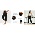 thumbnail image 2 of WQD Women’s Capri Sweatpants Yoga Pants Loose Workout Joggers High Waist Drawstring Flare Leggings Lounge Pajama Capris Pants with Pockets for Summer (Available in Plus Size), 2 of 6