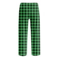 thumbnail image 4 of Grblisyd Boys and Girls's Pajama Pants Comfy Pjs Pants Matching Bottoms Plaid Christmas Halloween Pjs Plus Size Soft Sleepwear With 2 Pockets Green 130, 4 of 4