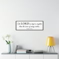 thumbnail image 5 of Scripture Walls Psalm 93:4 White Bible Verse Canvas Christian Wall Art Ready to Hang Unframed, 5 of 7