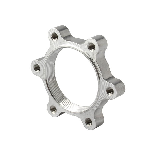 Soidarity Adaptador de Rotor de freno de disco de asiento de conversión de disco de cubo resistente al desgaste roscado Type2 NO2