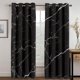 thumbnail image 4 of Cortinas de ducha de fibra de poliéster Bañeras Cortina de ducha Cortinas de baño de secado rápido Cortinas de ventana para baño Dormitorio Gimnasios Negro BLESIY Cortinas de baño, 4 of 8