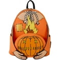 thumbnail image 2 of Trick 'r Treat Flaming Head Sam Mini-Backpack Glows in the Dark Loungefly, 2 of 7