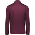 thumbnail image 2 of Holloway Sportswear S Prism Bold 1/4 Zip Pullover Maroon/White 222591, 2 of 5