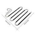 thumbnail image 5 of SIEYIO Pants Hangers Space Saving S-Type Stainless Steel Clothes Pants Hangers Design,Clothes Closet Storage Organize, 5 of 12