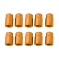 thumbnail image 4 of S SERENABLE Ensemble de 10 Pcs Capuchons de Valve d'Air pour Pneu de Vélo Presta/r Or, 4 of 7