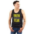 thumbnail image 3 of Christian Religion Faith Over Fear Tank Top T Shirts Men Women Brisco Brands S, 3 of 6