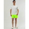 thumbnail image 3 of Pantalones cortos de natación Lars Amadeus con forro de malla color Verde claro 34, 3 of 6