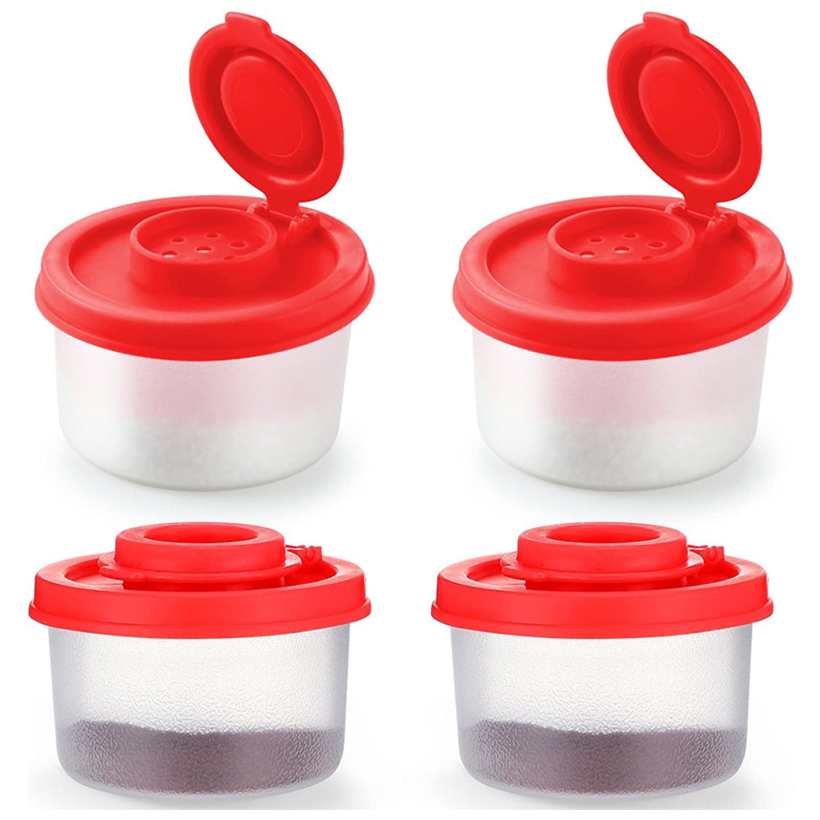 Lot De 2 Mini Salière Anti-humidité Pour Le Camping, Les Pique-niques, L'extérieur, La Cuisine, Les Déjeuners