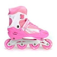 thumbnail image 5 of 3 Size kids Adjustable Inline Skates with Light up Wheels, Outdoor & Indoor Illuminating Roller Skates, Roller skates skating shoes for Boys, Girls, Beginners Birthday Christmas Gifts, 5 of 6