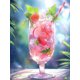 thumbnail image 3 of Kit de pintura de diamantes con polvo de hadas al 100 % de Landscape Fruit Cup, bordado de diamantes completo, puntada AB, arte de diamantes de cristal, decoración del hogar, 3 of 5