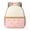 Pink Apple, variant on Cute color-blocked apple embroidered backpack for kindergartens and teenagers, color-blocked mini travel backpack