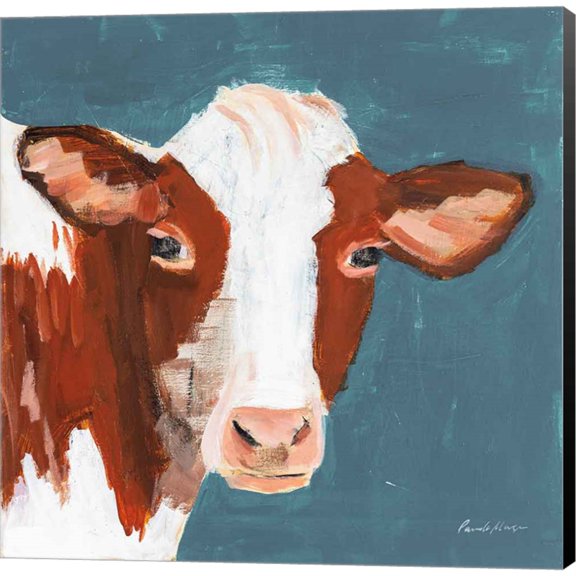 Great Art Now Rusty Blue by Pamela Munger, Canvas Wall Art, 12W x 12H