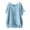 Sky Blue #017, variant on Cotton Linen Shirts for Women Boho Loose Tunic Blouse Summer 2026 Casual Comfy Crewneck Gauze Tops Beach Shirt, Beige 4XL