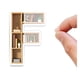 thumbnail image 4 of Decoración del hogar, decoración de habitaciones, decoración de paredes. Llavero acrílico con 26 letras para libros. Colgante con letras., 4 of 5