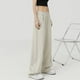 thumbnail image 3 of Pantalones de pierna ancha de verano estilo coreano para chicas sexys, pantalones casuales ajustados verticales de cintura alta, pantalones sueltos de talla grande para mujeres, pantalones de color, 3 of 5