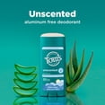 thumbnail image 2 of Tom's of Maine Unscented Natural Deodorant for Men and Women, Aluminum Free, 3.25 oz - 2 Pack, 2 of 4