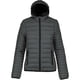 thumbnail image 1 of Kariban - Chaqueta acolchada / Parka ligera con capucha para chica mujer (Gris Oscuro) Kariban UTPC3407_marldarkgrey, 1 of 1