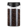thumbnail image 1 of Jarra sellada al vacío para granos de café, recipiente hermético de vidrio para guardar alimentos, granos y dulces, 1200 ml, 1 of 7