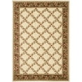 thumbnail image 5 of SAFAVIEH Lyndhurst Marshall Floral Border Area Rug, Ivory/Brown, 8' x 11', 5 of 6