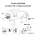 thumbnail image 4 of Tuya Smart Life Ouvre-Porte de Garage avec Capteur, Contrôleur, Commutateur Wi-Fi, Maison Bricolage, Application pour Maison Intelligente, Facile à Utiliser, 4 of 5
