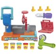 thumbnail image 3 of Play-Doh Stamp & Saw Tool Bench Playset, 3 of 13