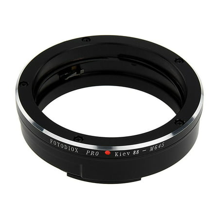 Fotodiox Pro Lens Mount Adapter - Kiev 88 Lens to Mamiya 645 (M645) Mount SLR Camera (Best Mamiya 645 Lenses)