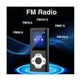 thumbnail image 5 of Reproductor de música MP3 con Bluetooth 5.0, reproductor de música portátil de alta fidelidad, visor de vídeo y fotos, reproductor de libros electrónicos (negro), 5 of 5