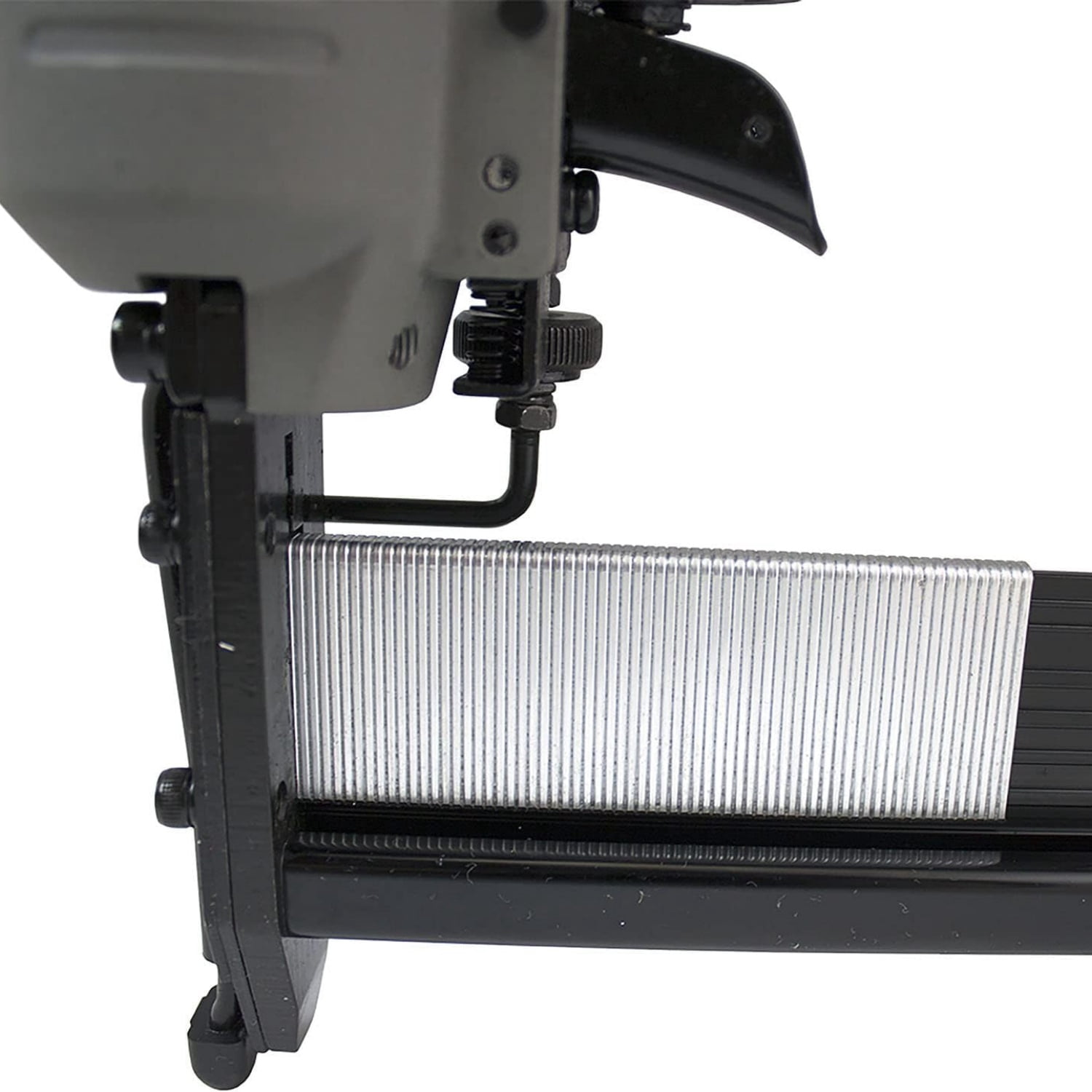 Pneumatic 2-in-1 18-Gauge Brad Nailer/Stapler with Fasteners