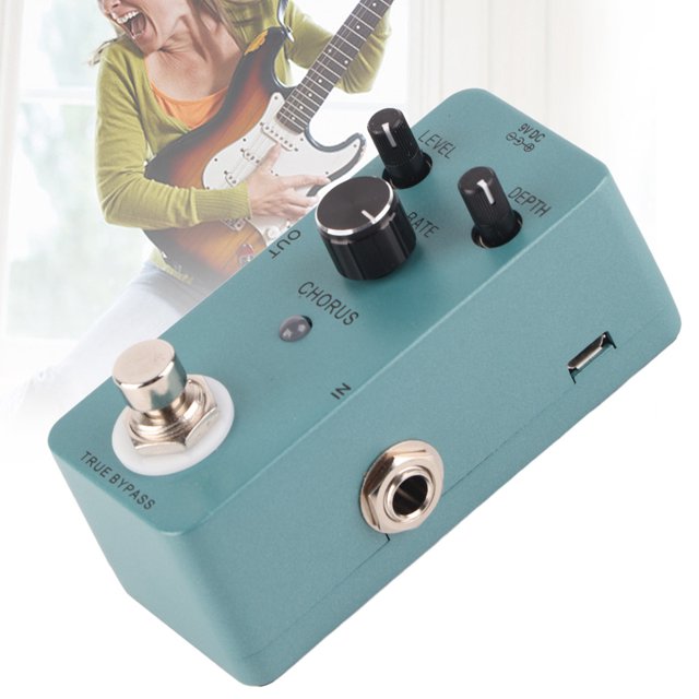 Procesador de efectos Chorus, procesador de sonido con efectos Chorus Pedal de efectos Chorus Procesador Chorus Experiencia sin igual