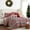 Cozy Cottage, variant on Southshore Fine Living, Inc. Quilt Set King w/ Pillow Shams & Throw Pillows, Vintage Holiday Print