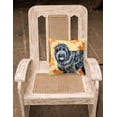thumbnail image 2 of Carolines Treasures BB9938PW1414 Noir Terrier Automne Tissu Oreiller Décoratif, 2 of 4