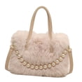 thumbnail image 4 of Bolso Tote De Felpa, Bolso De Hombro Moderno Y Ligero Para El Trabajo, Vacaciones Y Desplazamientos, 4 of 8