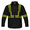 Black, variant on Flame Resistant High Visibility Hi Vis FR Shirt - 100% C - 7 oz (Large, Light Grey)