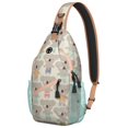 thumbnail image 1 of Sac à Bandoulière pour Femmes à Imprimé Koala de Dessin Animé, Sac à Dos Léger à Motif d'Animal Mignon pour Porter en Travers et à l'Épaule pour la Randonnée, le Voyage, le Magasinage, 1 of 6
