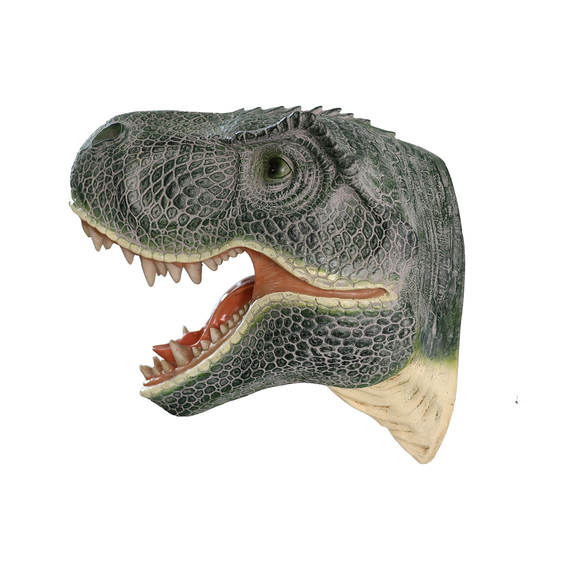 Dinosaur Head Sculpture Wall Mounted Ornament